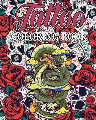 Tattoo Coloring Book for Adults - The Little French