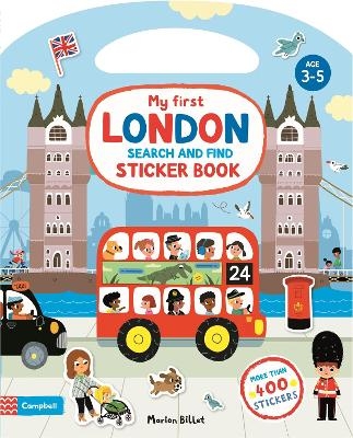 My First Search and Find London Sticker Book - Campbell Books