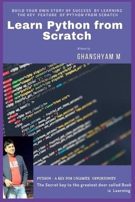 Learn Python from Scratch - Ghanshyam Kumar Mondal