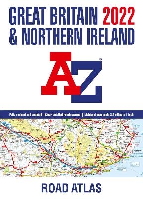 Great Britain A-Z Road Atlas 2022 (A3 Paperback) -  A-Z Maps