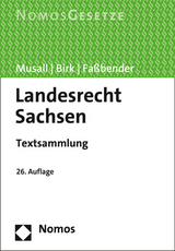 Landesrecht Sachsen - 