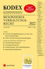 KODEX Besonderes Verwaltungsrecht 2022 - inkl. App - 