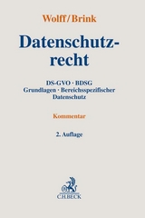 Datenschutzrecht - Wolff, Heinrich Amadeus; Brink, Stefan