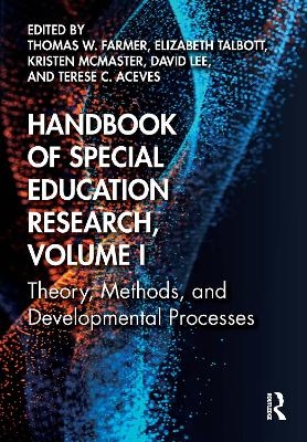 Handbook of Special Education Research, Volume I - 