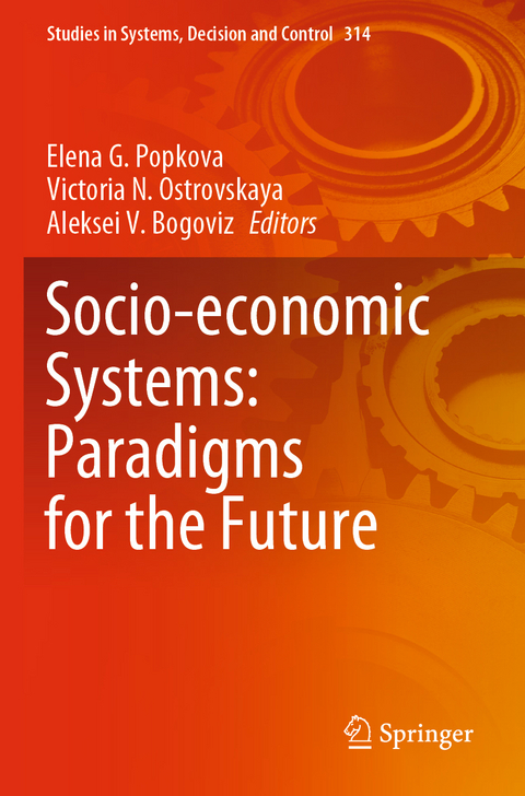 Socio-economic Systems: Paradigms for the Future - 