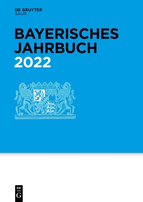 Bayerisches Jahrbuch / 2022