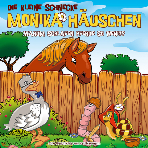 Die kleine Schnecke Monika Häuschen - CD / 63: Warum schlafen Pferde so wenig? - Kati Naumann