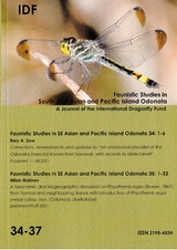 Faunistic Studies in SE Asian and Pacific Island Odonata 34-37 - Milen Marinov