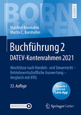 Buchführung 2 DATEV-Kontenrahmen 2021 - Bornhofen, Manfred; Bornhofen, Martin C.