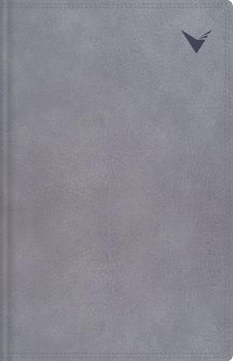 Biblia de Estudio Nbla, Leathersoft, Gris, Interior a DOS Colores, Con �ndice -  Nbla-Nueva Biblia de Las Am�ricas,  Vida