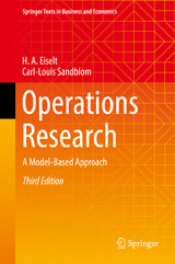 Operations Research - Eiselt, H. A.; Sandblom, Carl-Louis