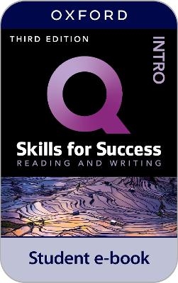 Q: Skills for Success Intro Level Reading and Writing Student Book E-Book