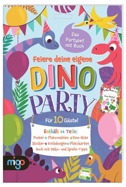 Feiere deine eigene Dino-Party - 
