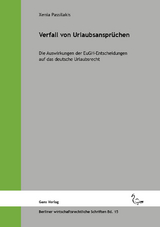 Verfall von Urlaubsansprüchen - Xenia Passilakis, Michael Jaensch