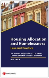 Housing Allocation and Homelessness - Luba, His Honour Judge Jan; Davies, Liz; Johnston, Connor; Buchanan, Tessa