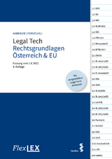 FlexLex Legal Tech Rechtsgrundlagen Österreich & EU - Forgó, Nikolaus; Haberler, Veronika