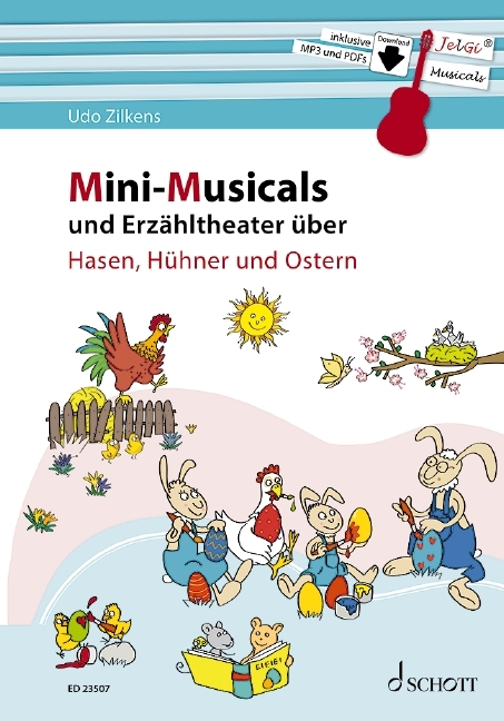 Mini-Musicals und Erzähltheater über Hasen, Hühner und Ostern - Udo Zilkens