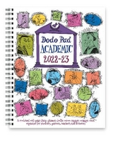 Dodo Pad Academic 2022-2023 Mid Year Desk Diary, Academic Year, Week to View - Dodo, Lord