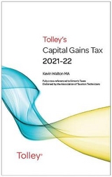 Tolley's Capital Gains Tax 2021-22 Main Annual - Walton, Kevin