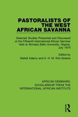 Pastoralists of the West African Savanna - 