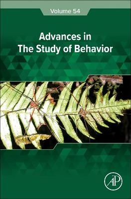 Advances in the Study of Behavior - 