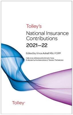 Tolley's National Insurance Contributions 2021-22 Main Annual - Ros Hendren