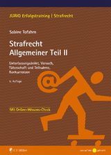 Strafrecht Allgemeiner Teil II - Sabine Tofahrn