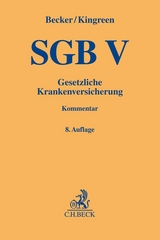 SGB V - Becker, Ulrich; Kingreen, Thorsten