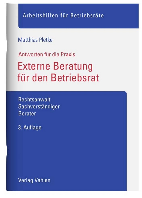Externe Beratung für den Betriebsrat - Matthias Pletke
