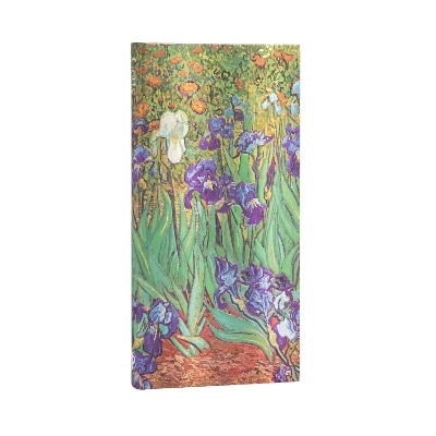 Van Gogh’s Irises Slim Lined Hardcover Journal -  Paperblanks