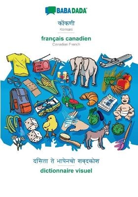 BABADADA, Konkani (in devanagari script) - français canadien, visual dictionary (in devanagari script) - dictionnaire visuel -  Babadada GmbH