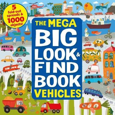 Mega Big Look and Find Vehicles - Clever Publishing Anikeeva