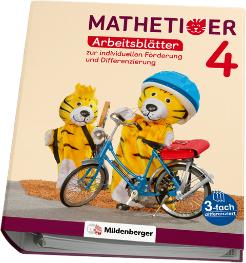 Mathetiger 4 – Arbeitsblätter zur individuellen Förderung und Differenzierung - Thomas Laubis, Eva Schnitzer