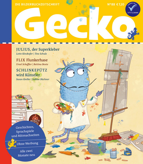 Gecko Kinderzeitschrift Band 88 - Susan Kreller, Lotte Kinskofer, Ursel Scheffler, Arne Rautenberg, Ina Nefzer