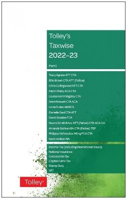 Tolley's Taxwise I 2022-23 - David Heaton, Philip Rutherford, Julie Ward