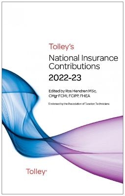 Tolley's National Insurance Contributions 2022-23 Main Annual - Ros Hendren