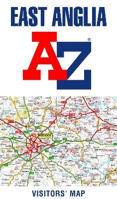 East Anglia A-Z Visitors’ Map -  A-Z Maps