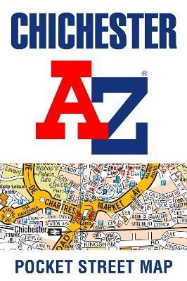 Chichester A-Z Pocket Street Map -  A-Z Maps