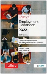 Tolley's Employment Handbook - Slade, Mrs Justice