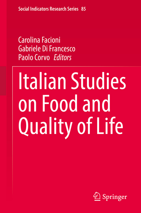 Italian Studies on Food and Quality of Life - 