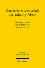 Strafrechtswissenschaft als Ordnungsfaktor - 