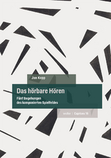 Das hörbare Hören - Jan Kopp