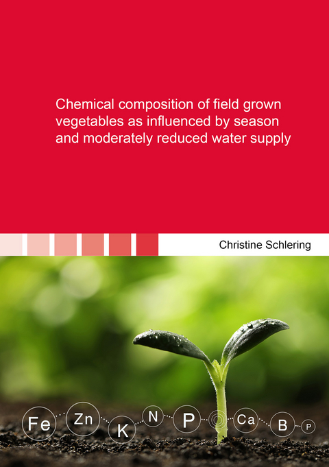 Chemical composition of field grown vegetables as influenced by season and moderately reduced water supply - Christine Schlering