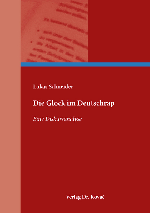 Die Glock im Deutschrap - Lukas Schneider