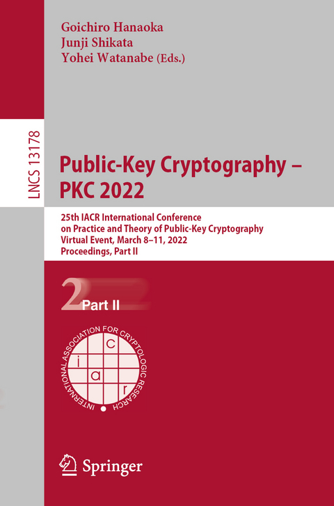 Public-Key Cryptography – PKC 2022 - 