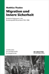 Migration und Innere Sicherheit - Matthias Thaden