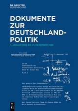 Dokumente zur Deutschlandpolitik. 1. Oktober 1982 bis 1990 / 1. Januar 1985 bis 31.Dezember 1986 - 