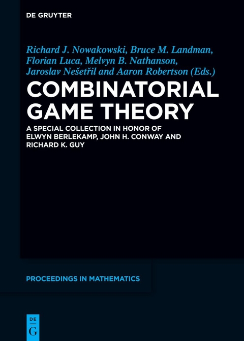 Combinatorial Game Theory - 