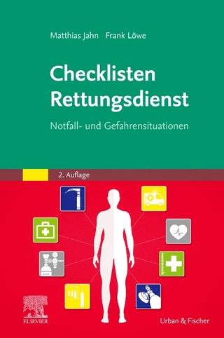 Checklisten Rettungsdienst - Frank Löwe; Matthias Jahn