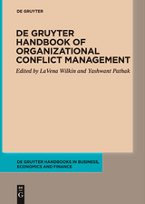 De Gruyter Handbook of Organizational Conflict Management - 